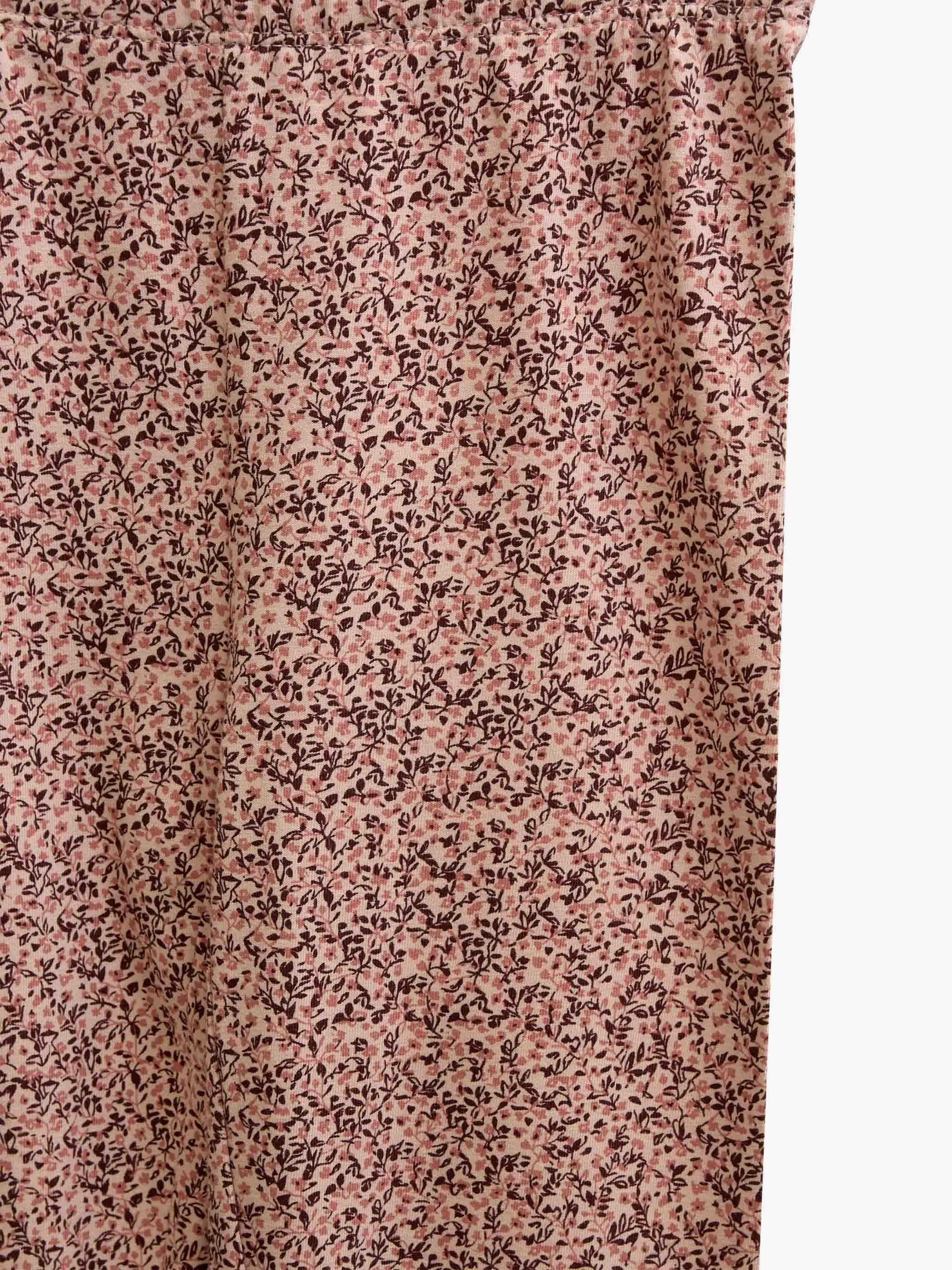 Kleingeblümte Jersey-Leggings Tween - Rose/Bordeaux | 101552 Heidi