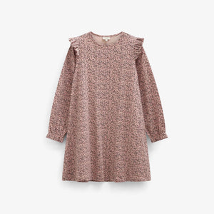 Kleingeblümtes Jerseykleid Tween - Rose/Bordeaux | 101556 Heidi