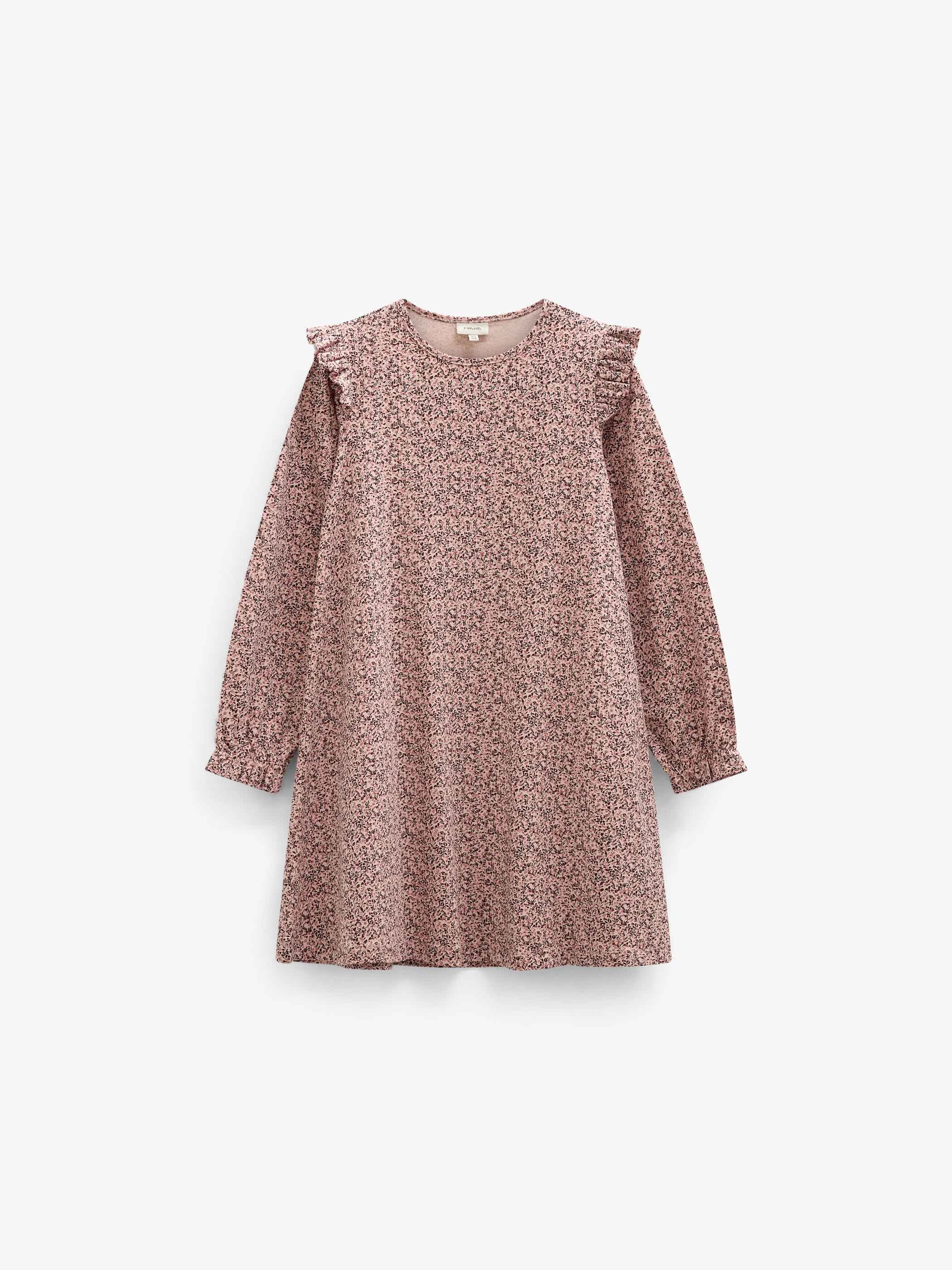 Kleingeblümtes Jerseykleid Tween - Rose/Bordeaux | 101556 Heidi