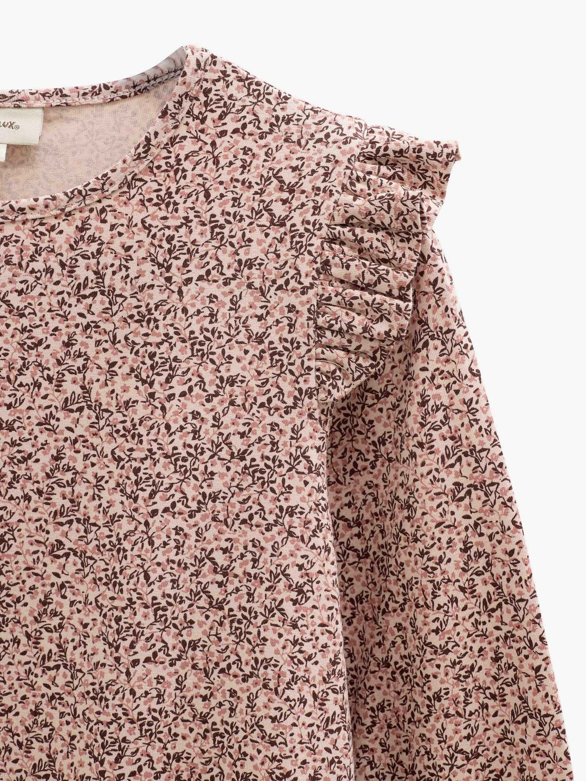 Kleingeblümtes Jerseykleid Kids - Rose/Bordeaux | 101555 Heidi