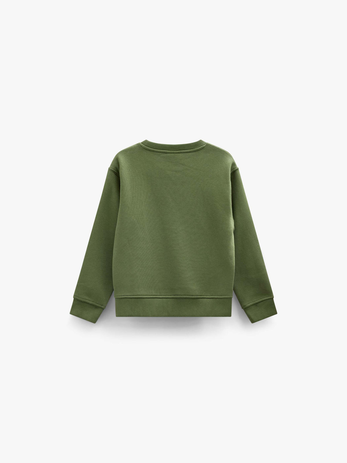 Rundhals-Sweatshirt mit Smiley-Stickerei Tween - Moss Green | 101576 Andrew