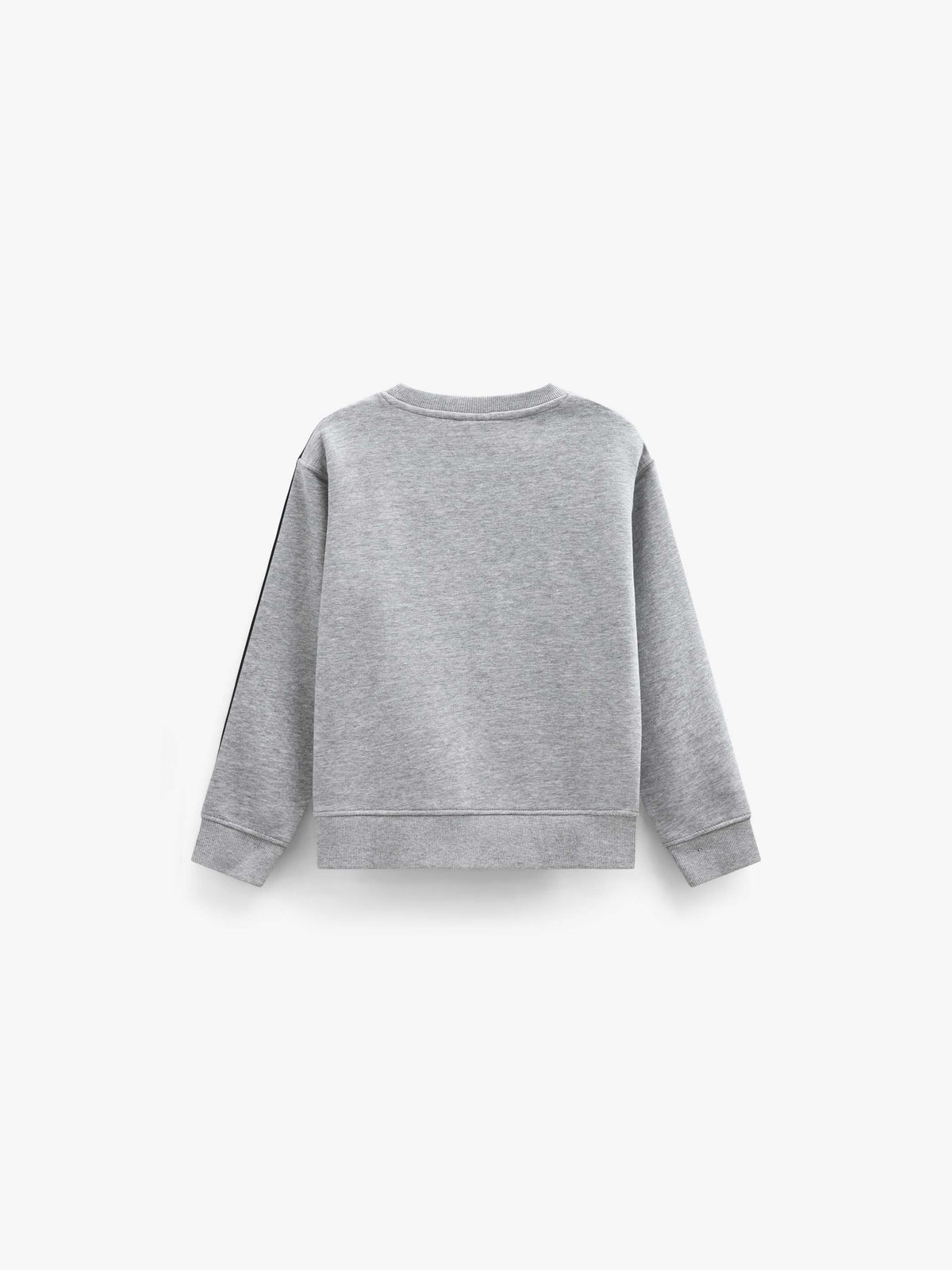 Rundhals-Sweatshirt mit Smiley-Stickerei Kids - Grey Melange | 101577 Andrew