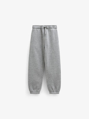 Jogginghose mit Smiley-Stickerei Tween - Grey Melange | 101590 Andrew