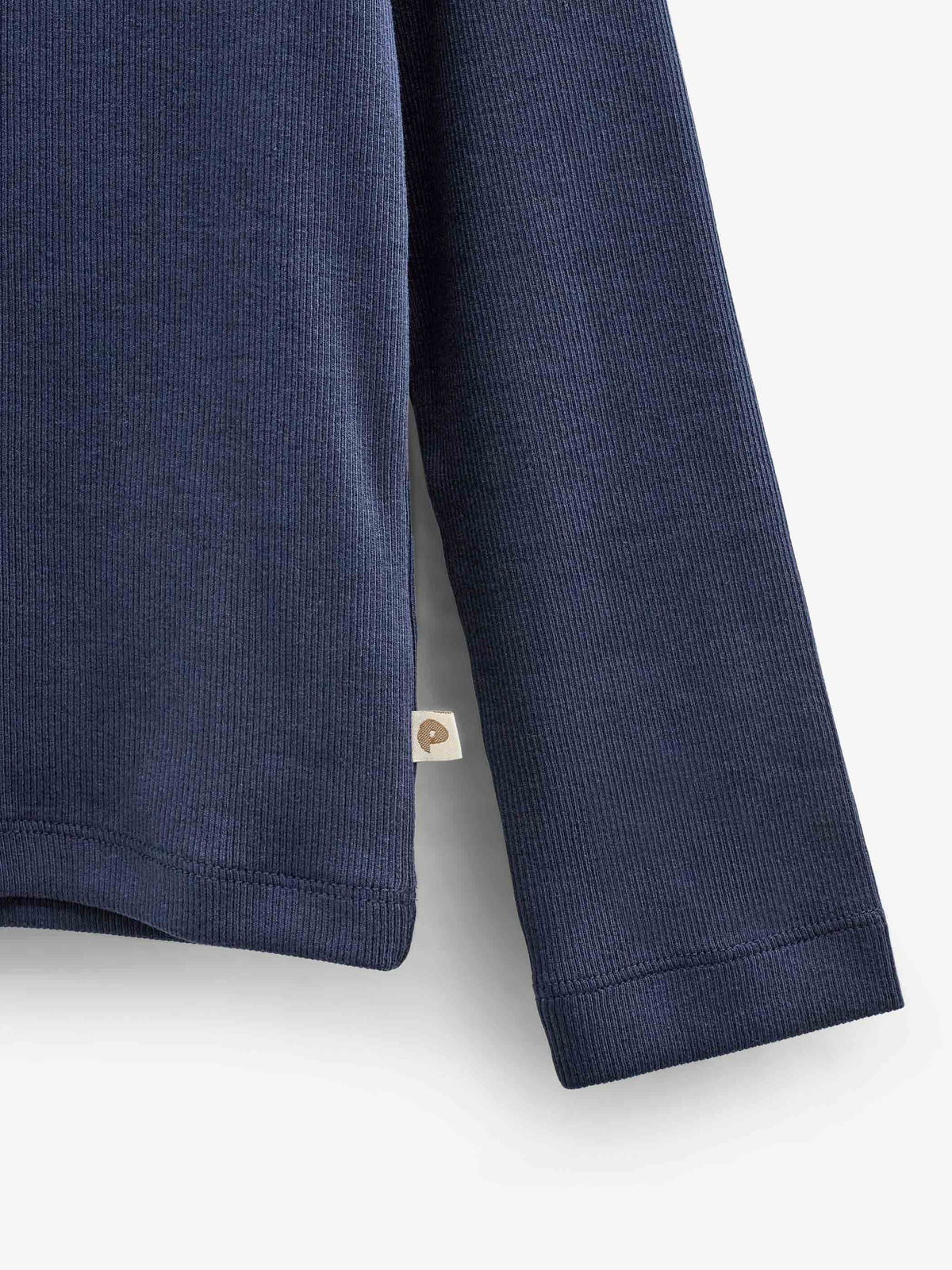 Geripptes Langarmshirt Kids - Navy | 101597 Conrad