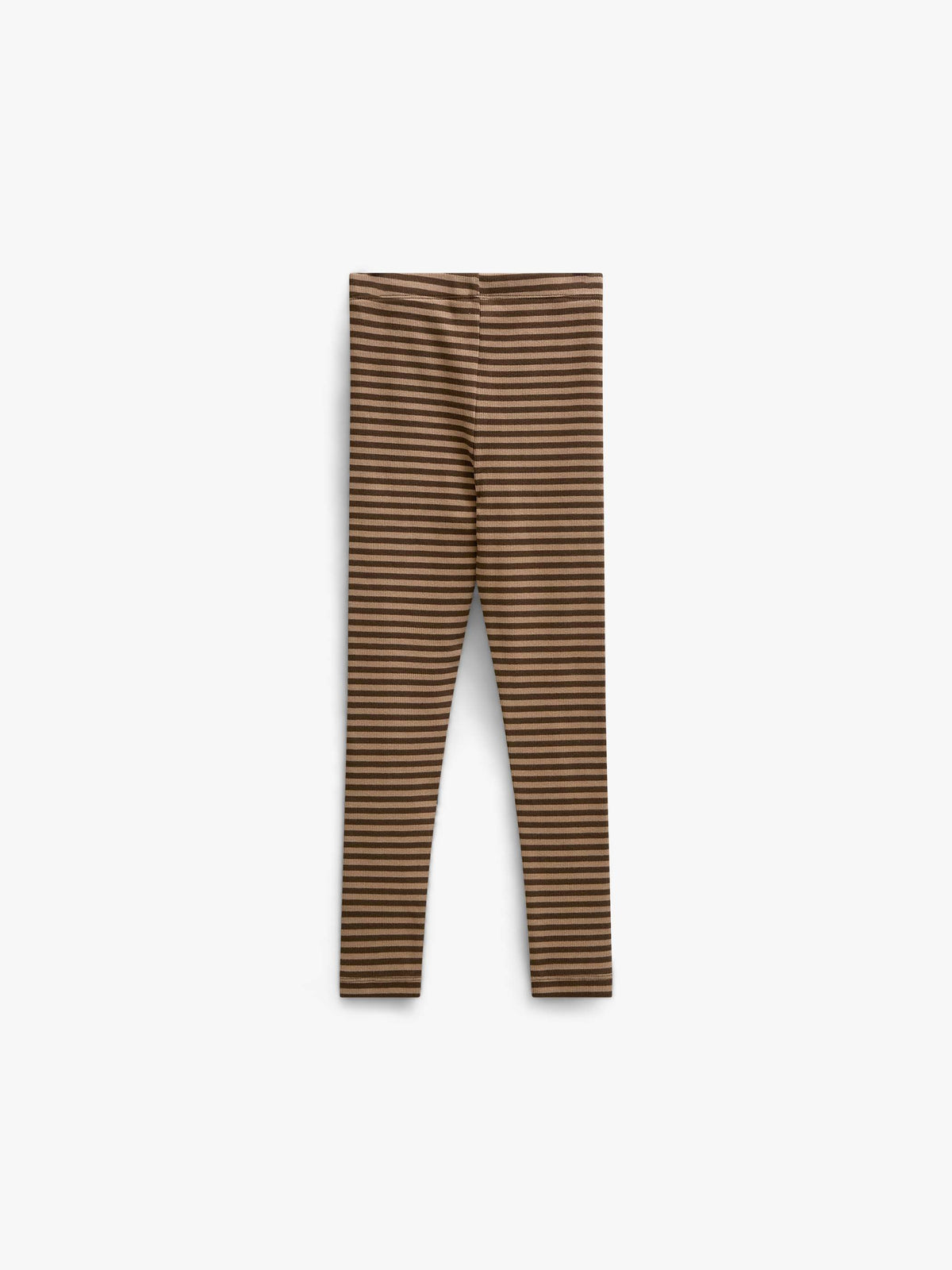 Gestreifte Ripp-Leggings Tween - Brown/Light Brown | 101611 Gloria