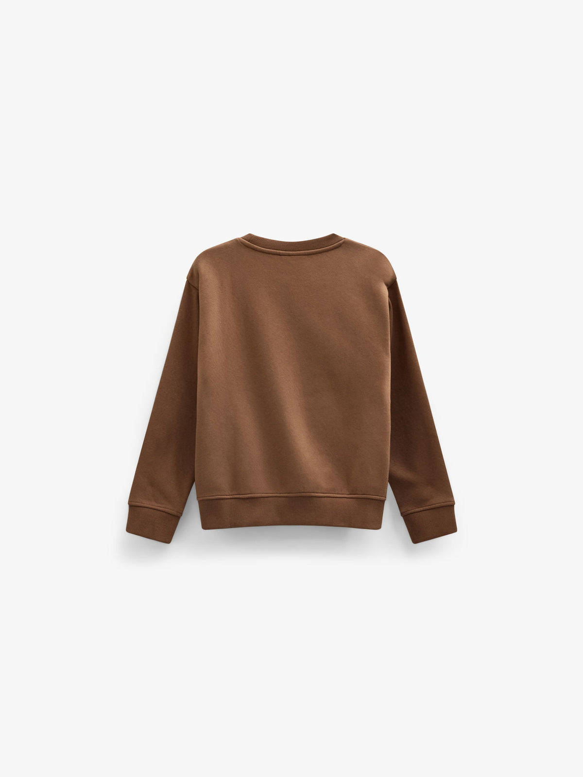 Rundhals-Sweatshirt mit Frottee-Stickerei Kids - Toffee | 101620 Joel