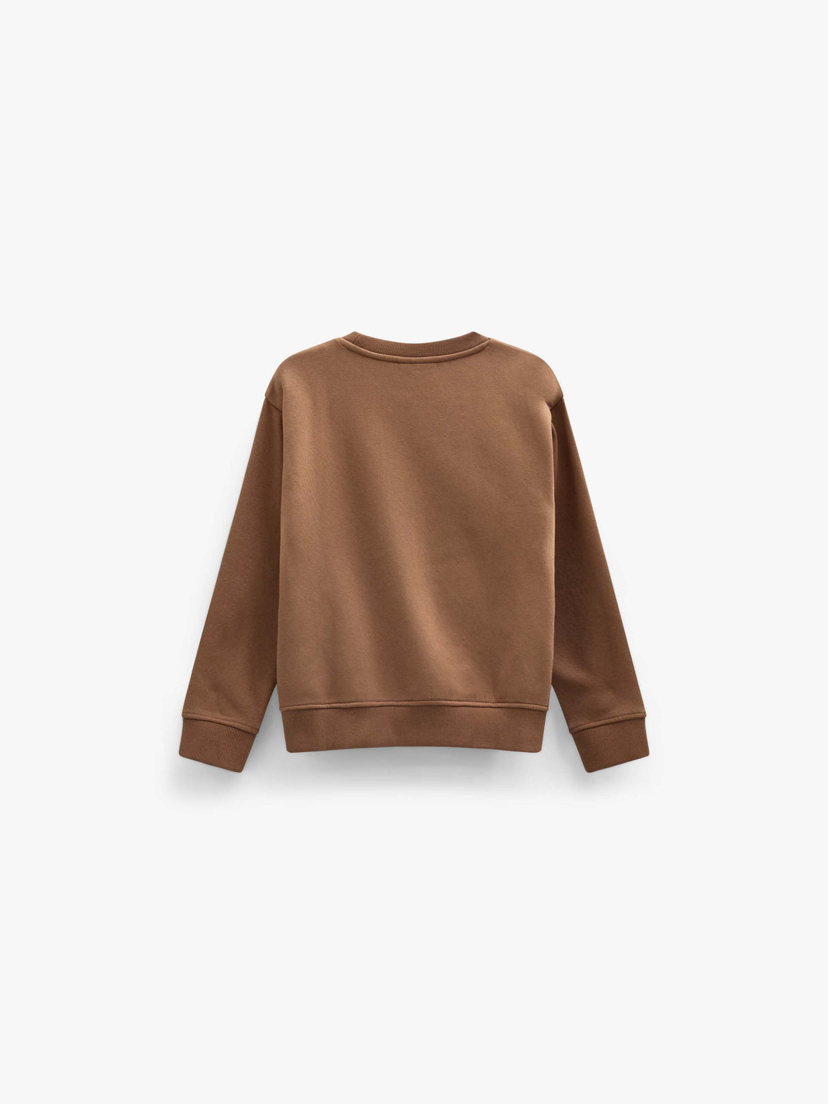 Rundhals-Sweatshirt mit Frottee-Stickerei Kids - Toffee | 101620 Joel