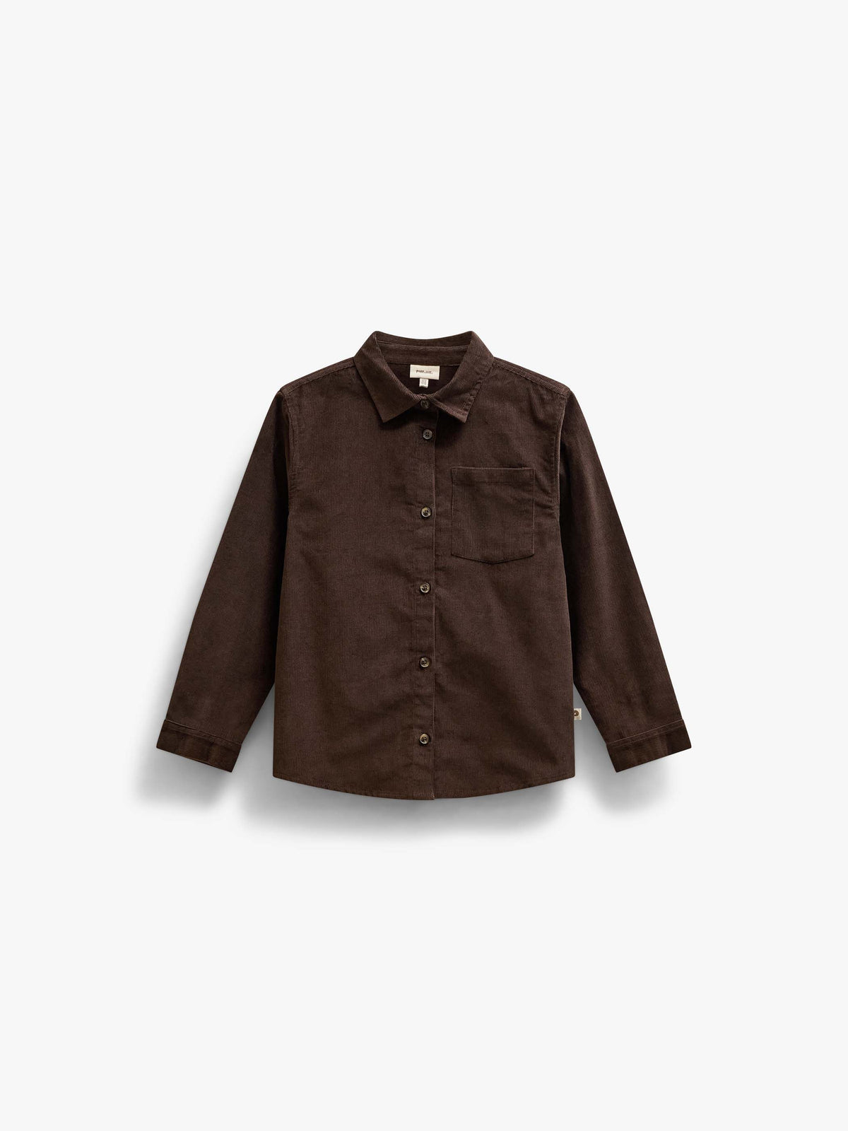 Cordhemd Kids - Dark Brown | 101655 Jonny