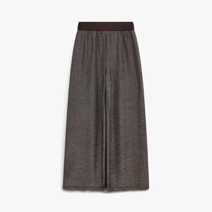 Hose mit Lurex Tween - Dark Brown | 101668 Helen