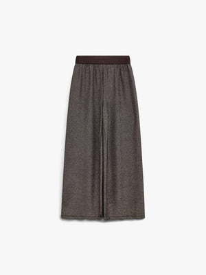 Hose mit Lurex Tween - Dark Brown | 101668 Helen