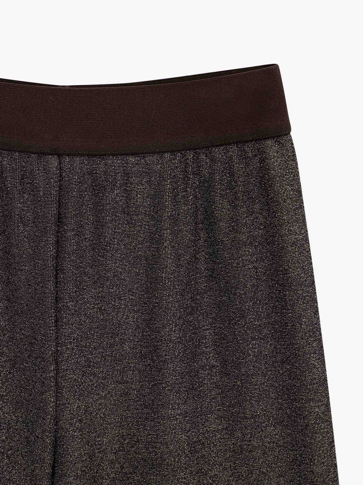 Hose mit Lurex Kids - Dark Brown | 101667 Helen