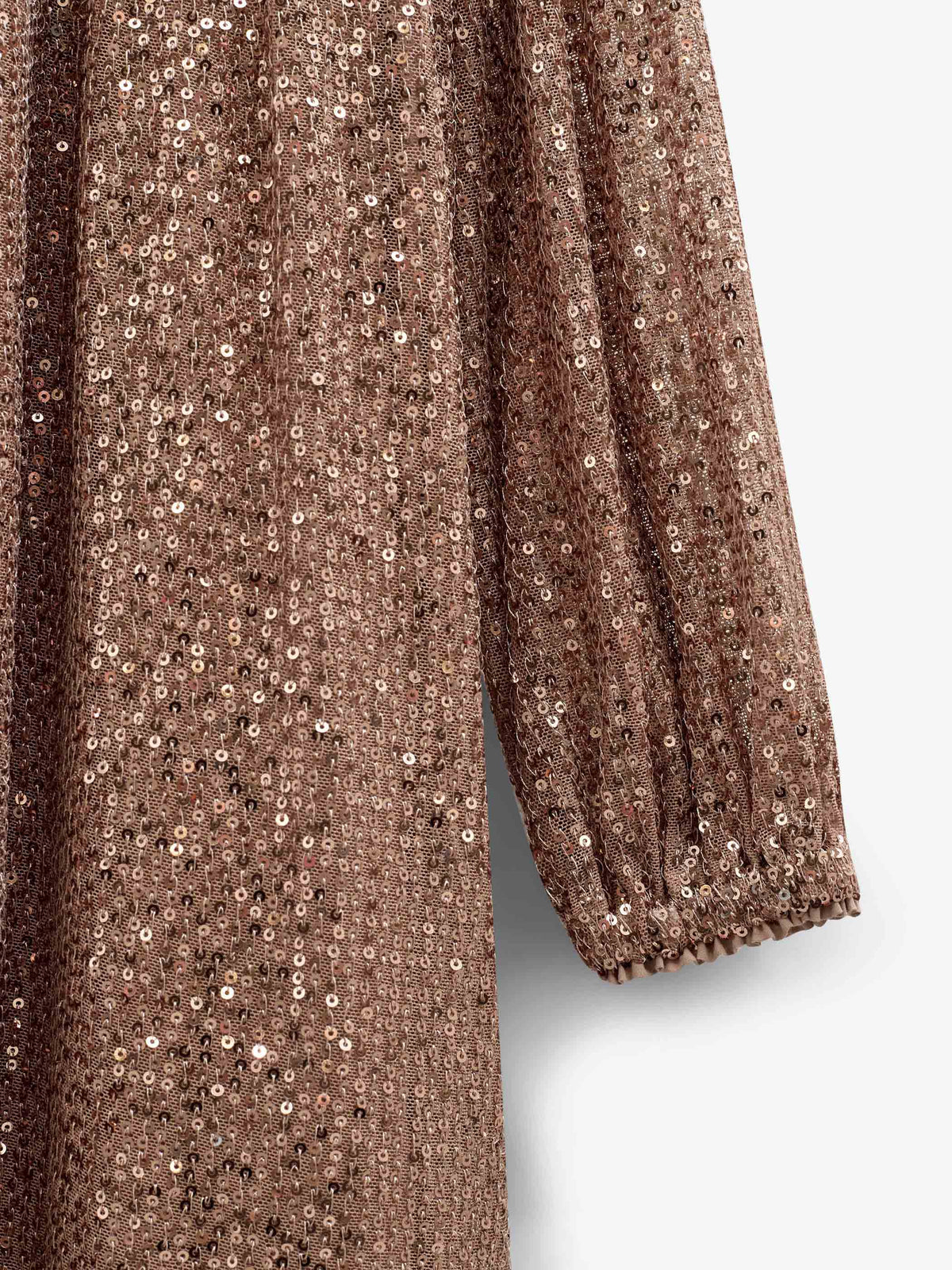 Paillettenkleid Kids - Light Brown | 101675 Amber