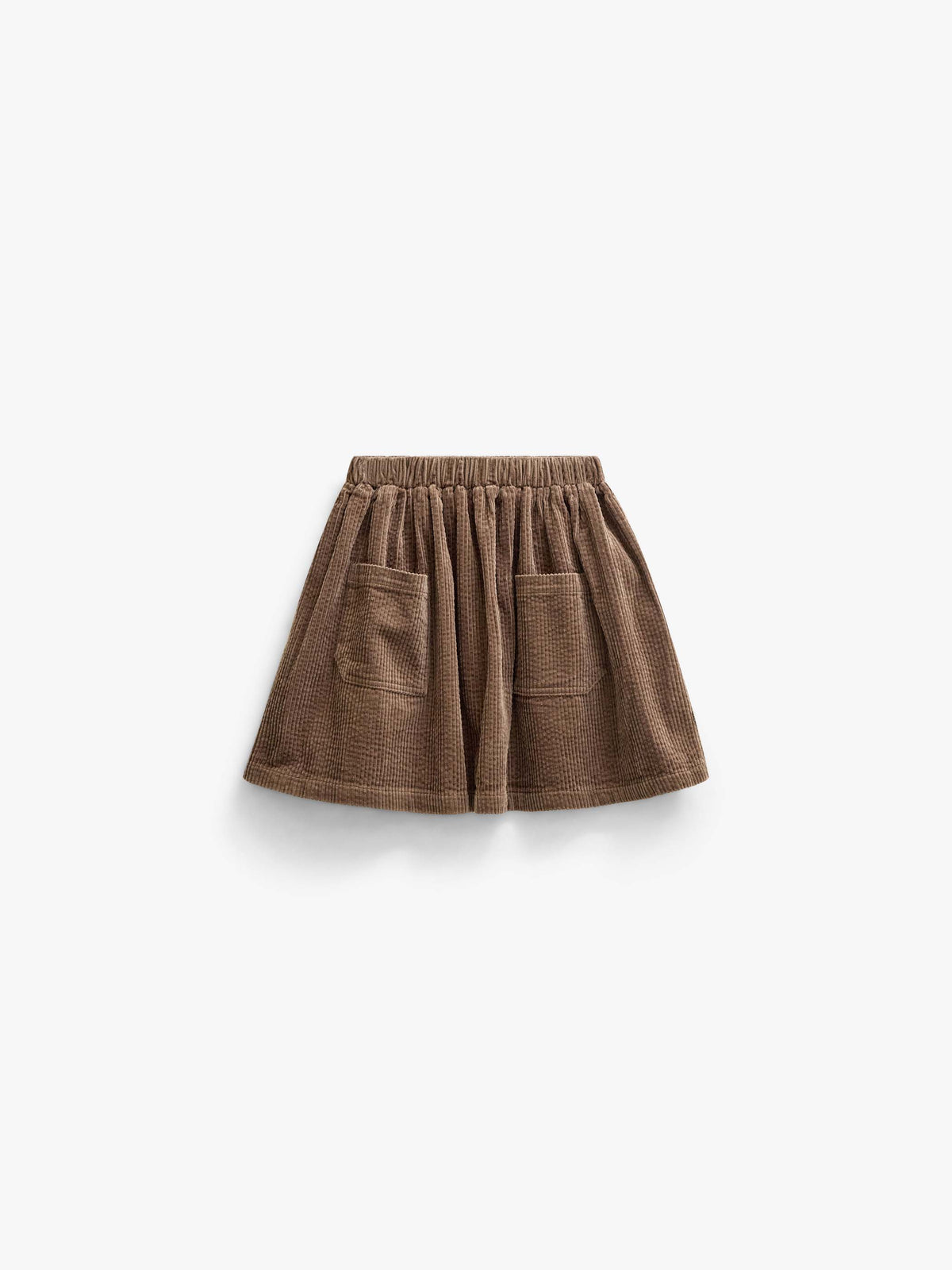 Cordrock mit aufgesetzten Taschen Kids - Brown | 101679 Greta