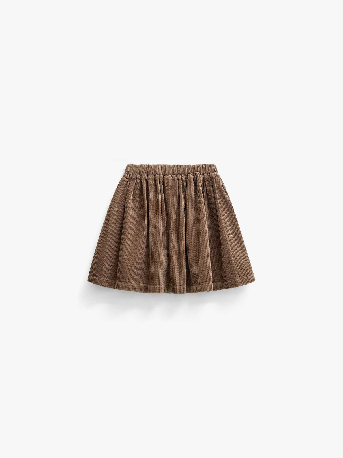 Cordrock mit aufgesetzten Taschen Kids - Brown | 101679 Greta
