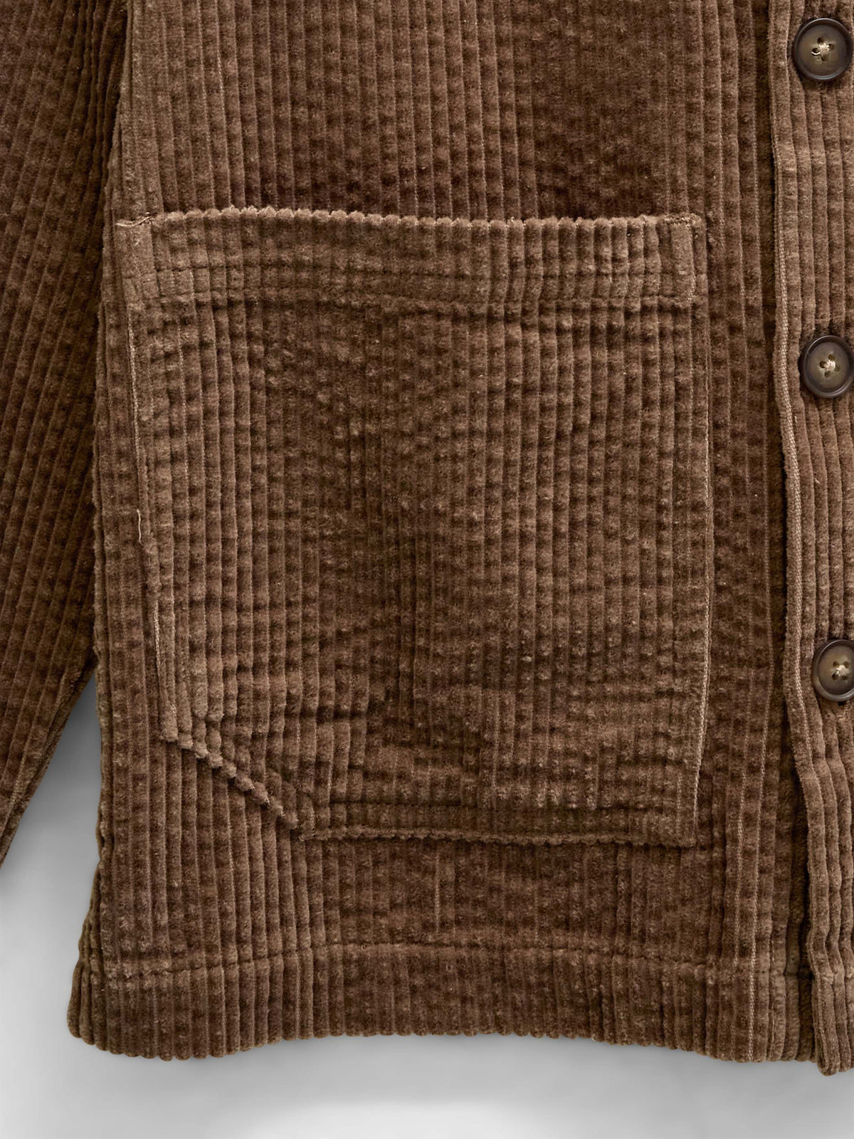 Cord-Overshirt mit großen Taschen Kids - Brown | 101681 Greta