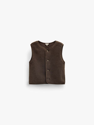 Teddyweste Tween - Dark Brown | 101686 Della