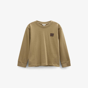 Long-Sleeve T-Shirt - Kids - Khaki | 101703 Kobe