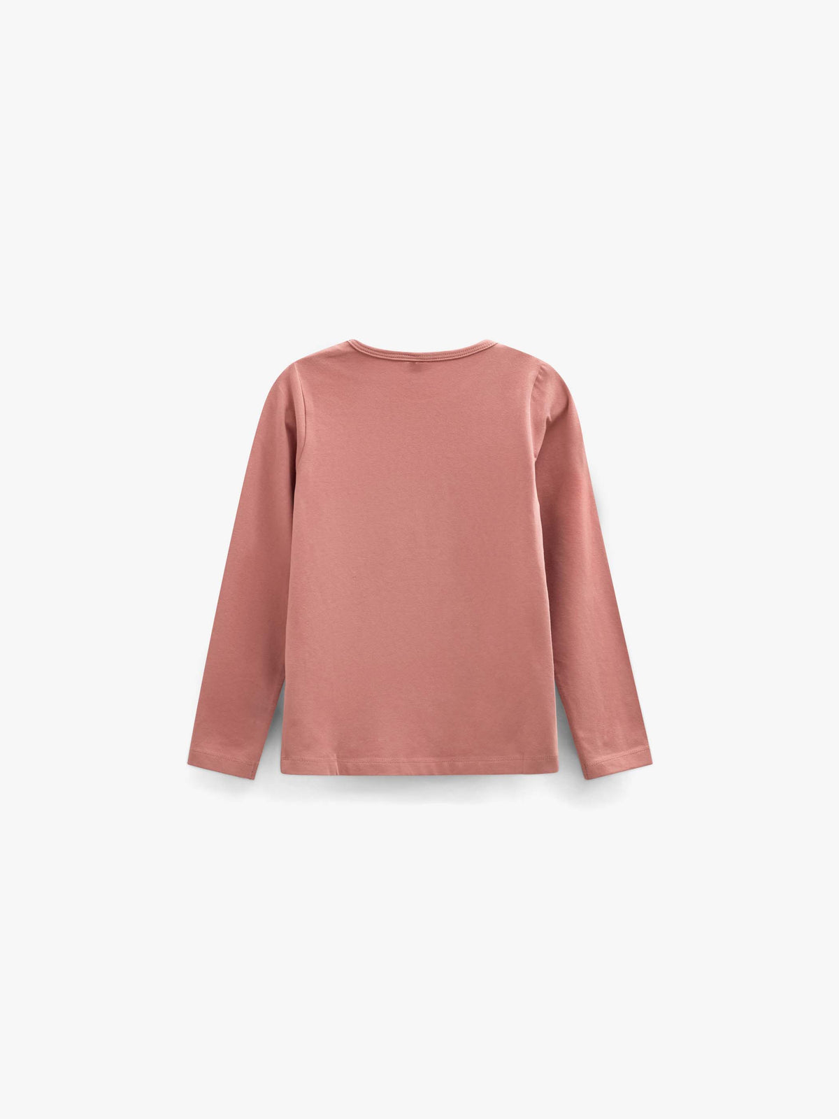 Langarmshirt mit Glitzerprint Kids - Dusty Rose | 101713 Piper