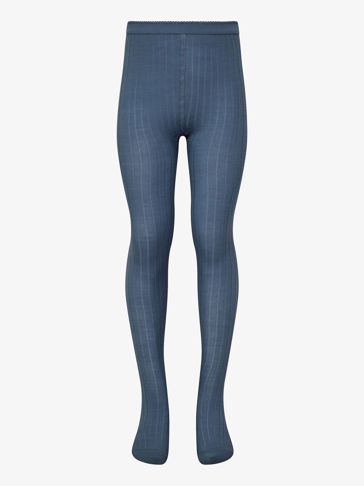 MP Woll-Rippstrumpfhose – Alle – Blau meliert | 101715 MP 128