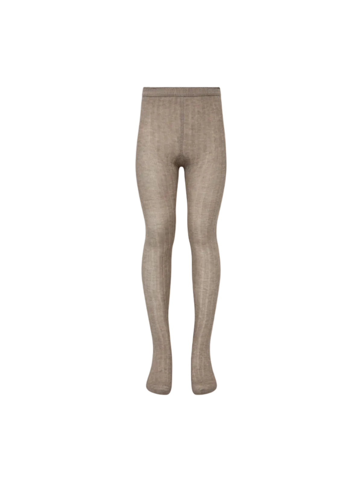 MP Woll-Rippstrumpfhose – Alle – Hellbraun meliert | 101720 MP 128