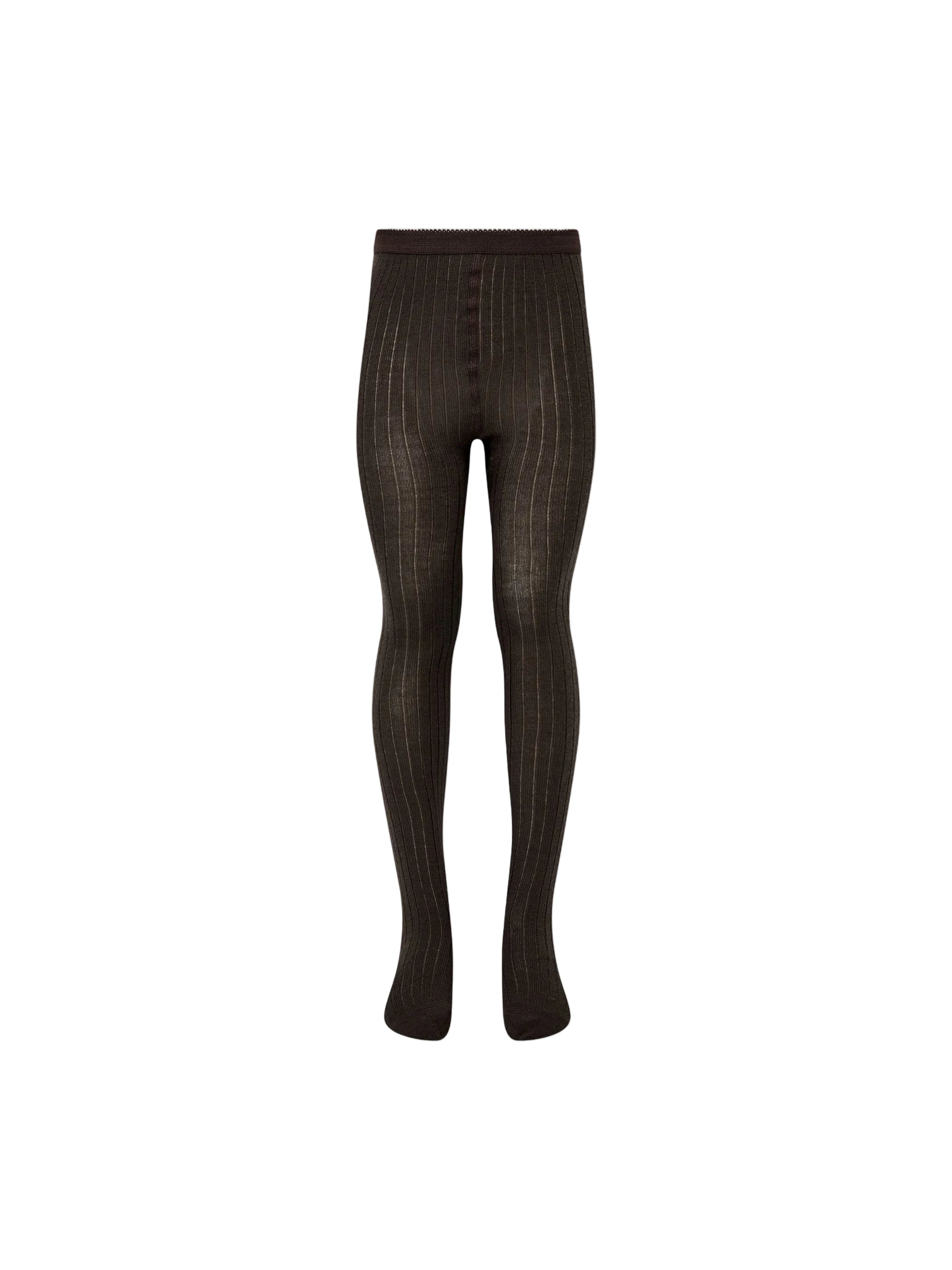 MP Woll-Rippstrumpfhose – Alle – Dunkelbraun | 101718 MP 128