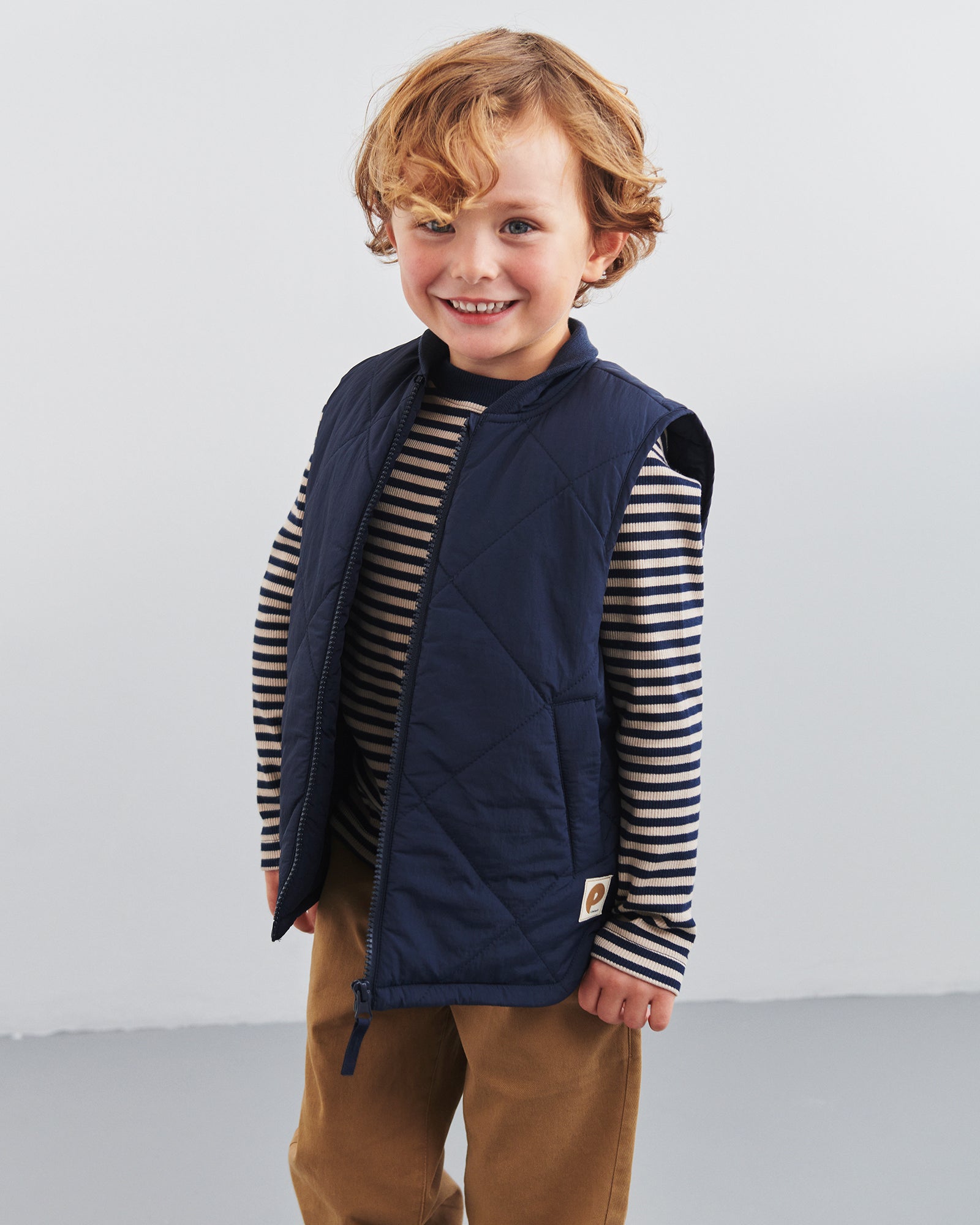 Lässige Pull-on-Chinos - Kids - Walnut