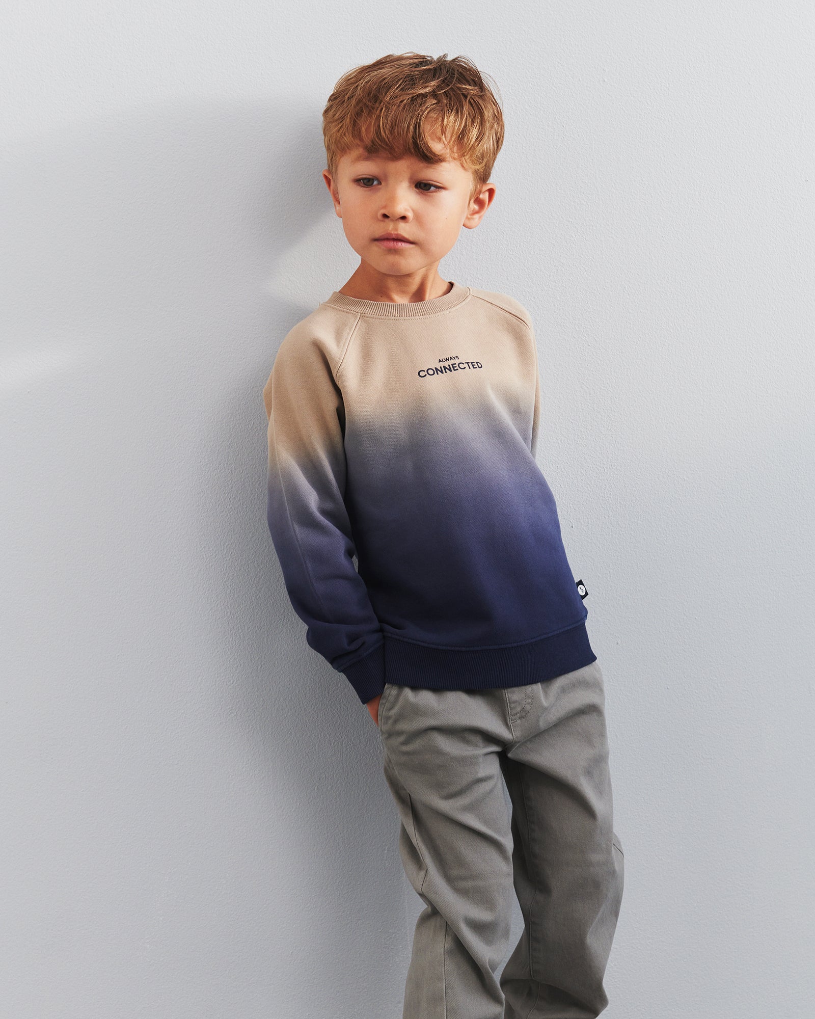 Lässige Pull-on-Chinos - Kids - Grey