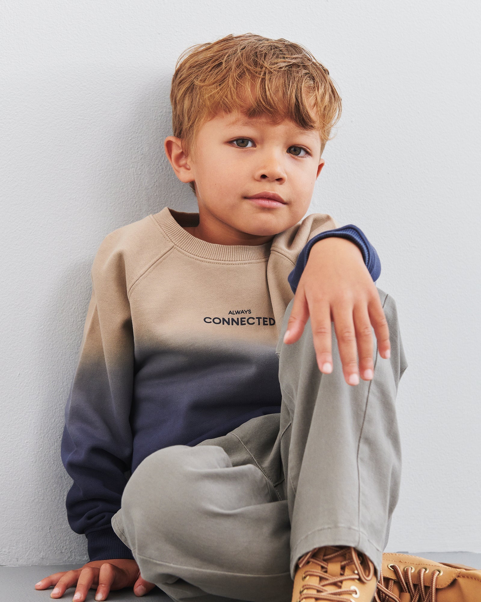 Lässige Pull-on-Chinos - Kids - Grey