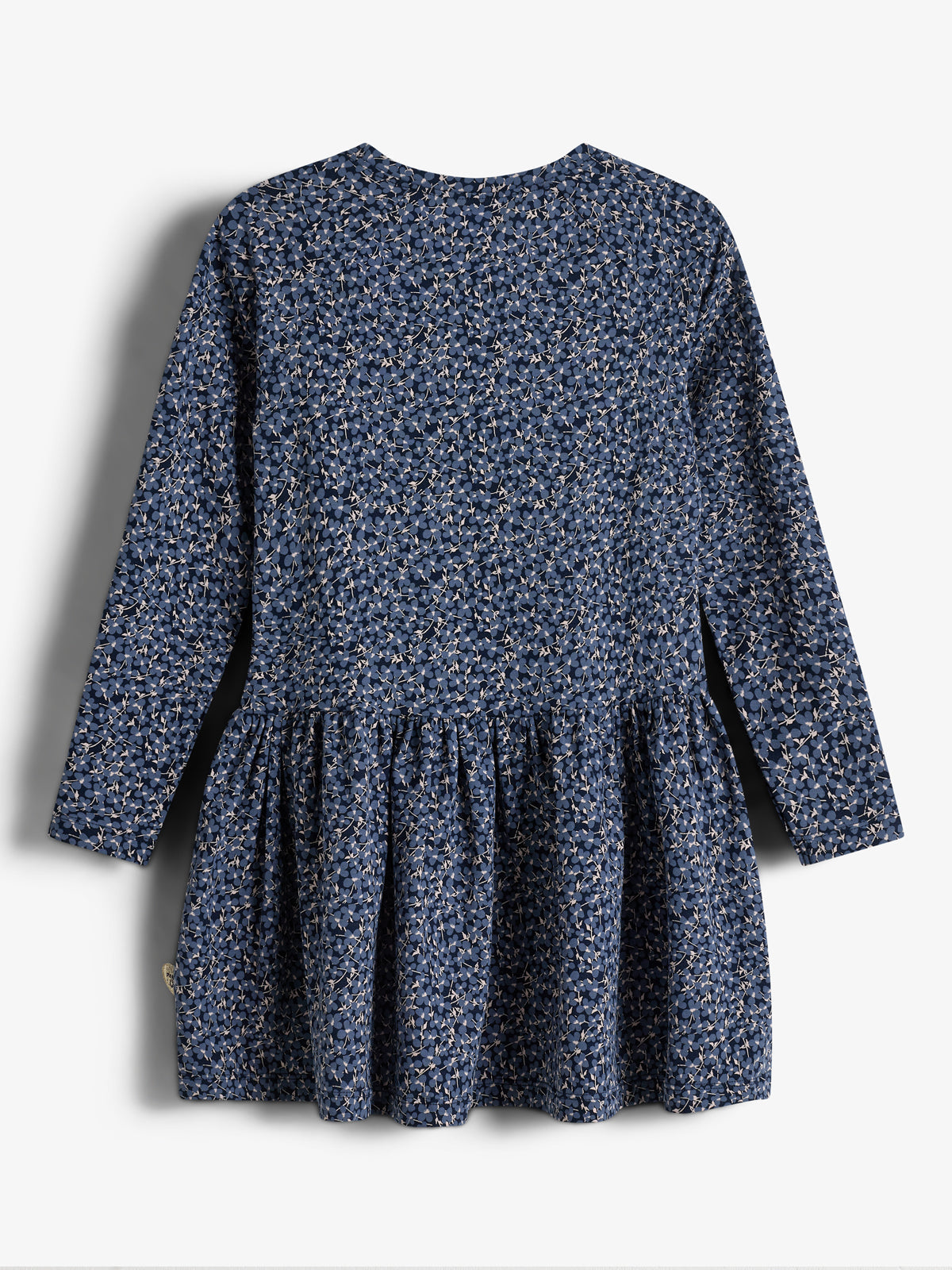 Jersey-Kleid mit Ditsy-Print - Kids - Blue