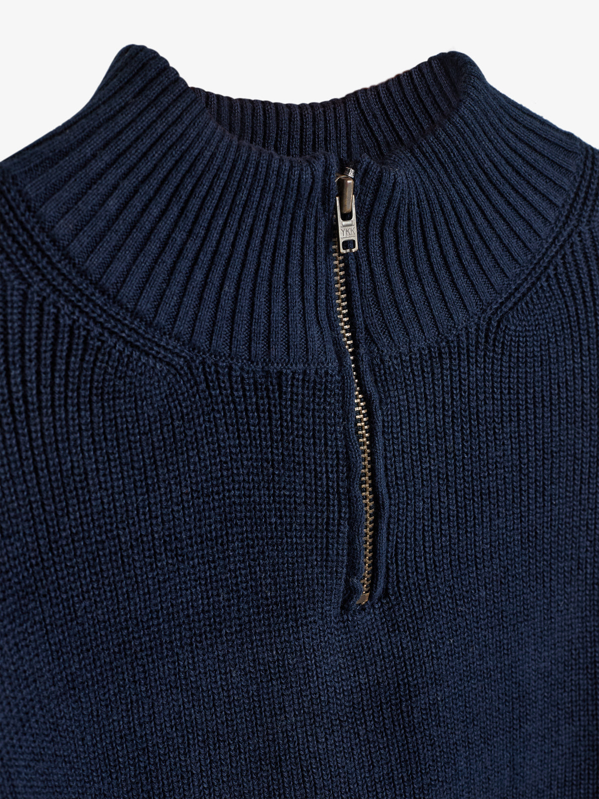 Pullover mit Viertelreißverschluss - Kids - Navy