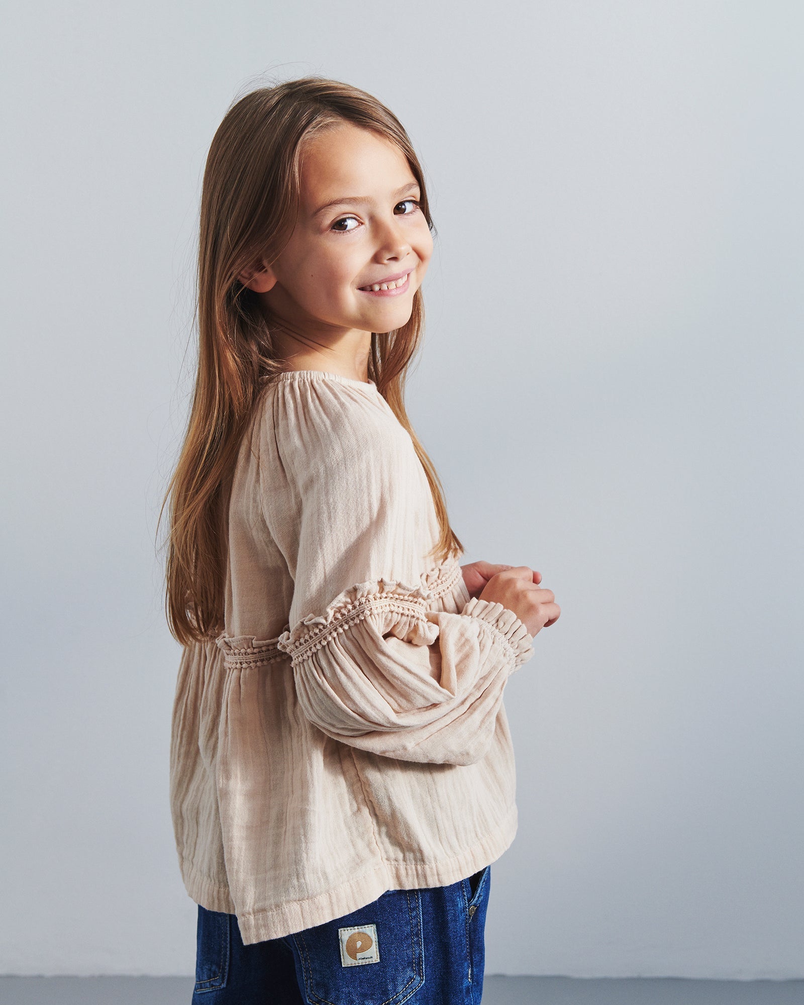 Boho-Bluse - Kids - Moonlight