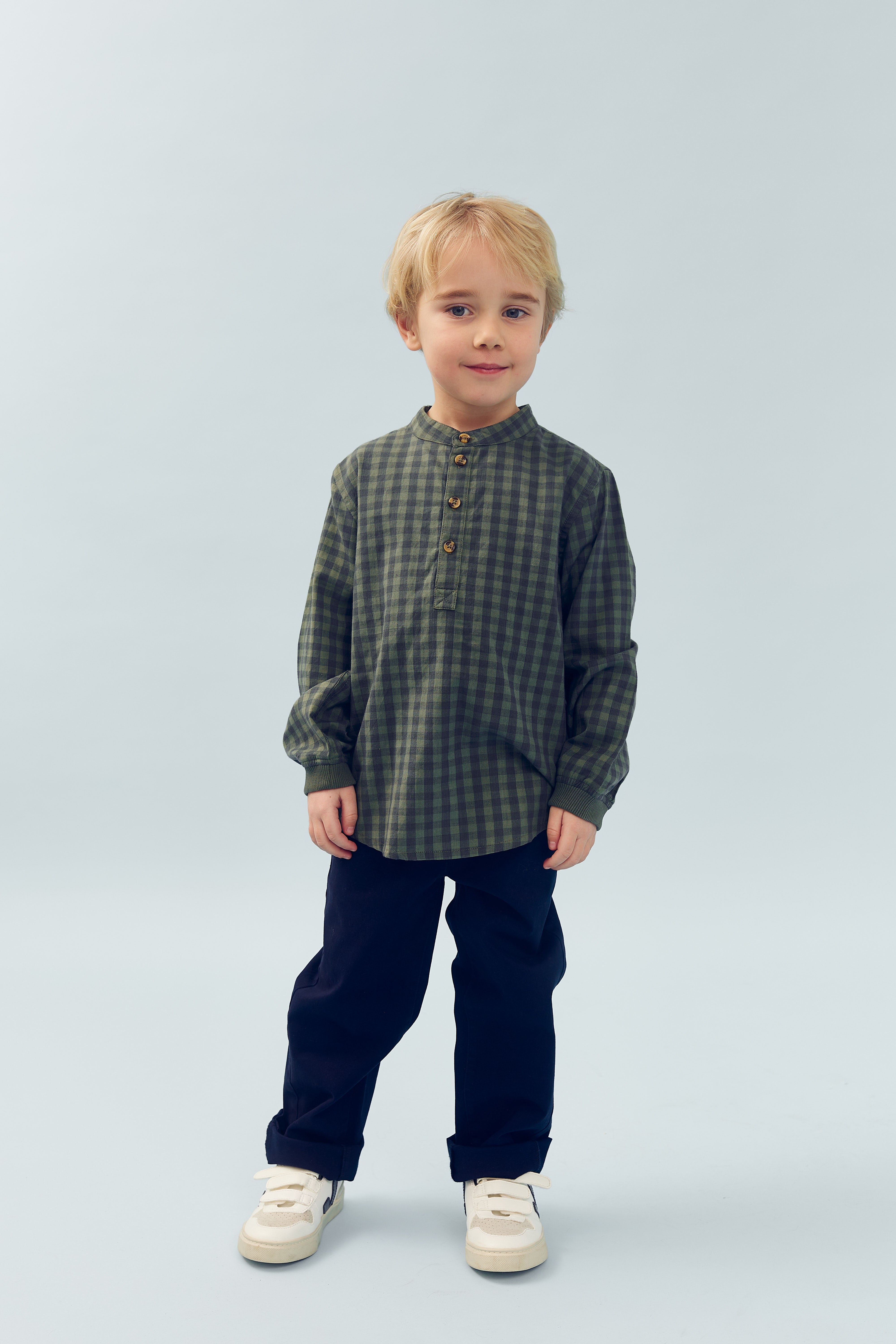 Lässige Pull-on-Chinos - Kids - Navy