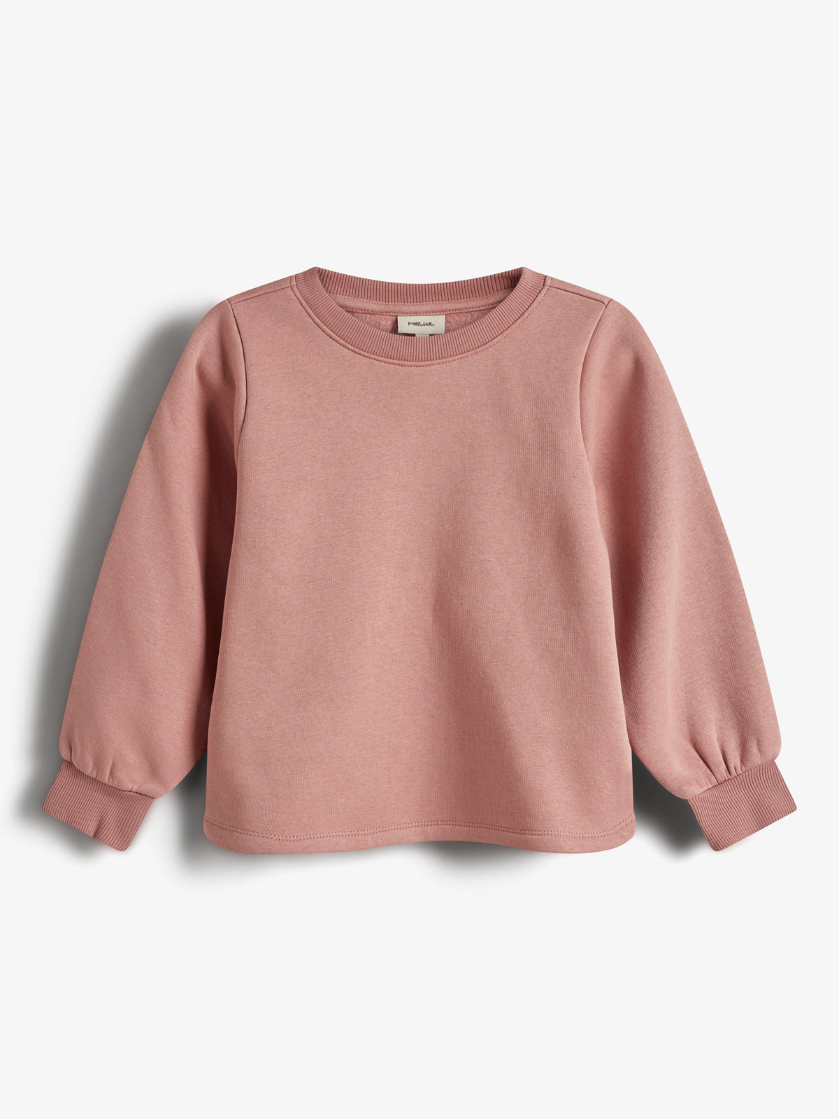 Sweatshirt mit geschwungenem Saum - Kids - Dusty Rose