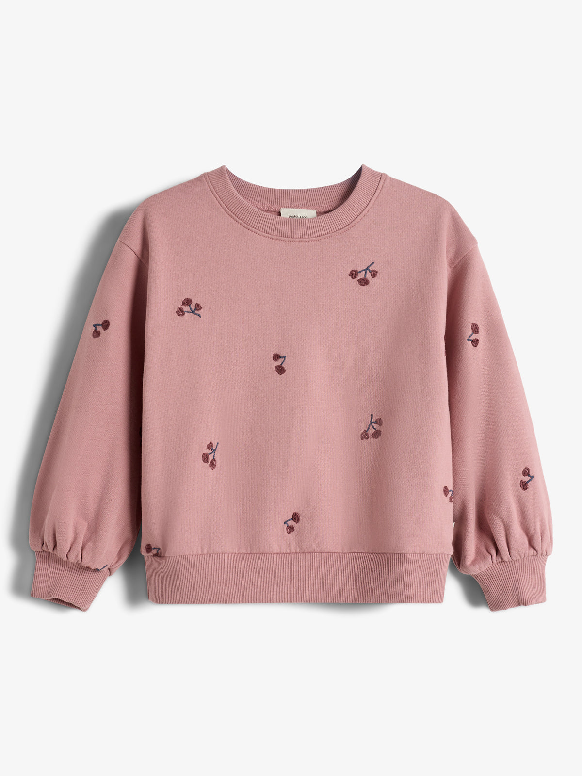 Sweatshirt mit Stickerei - Kids - Dusty Rose