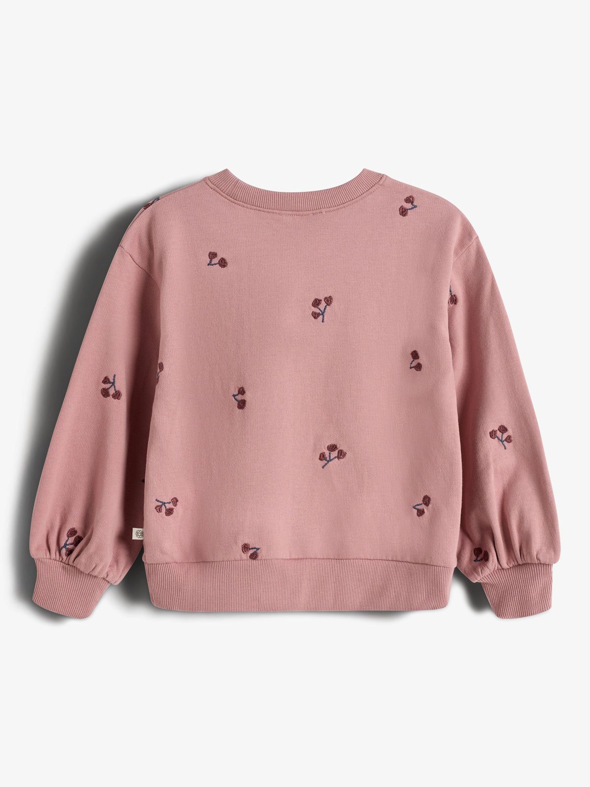 Sweatshirt mit Stickerei - Kids - Dusty Rose