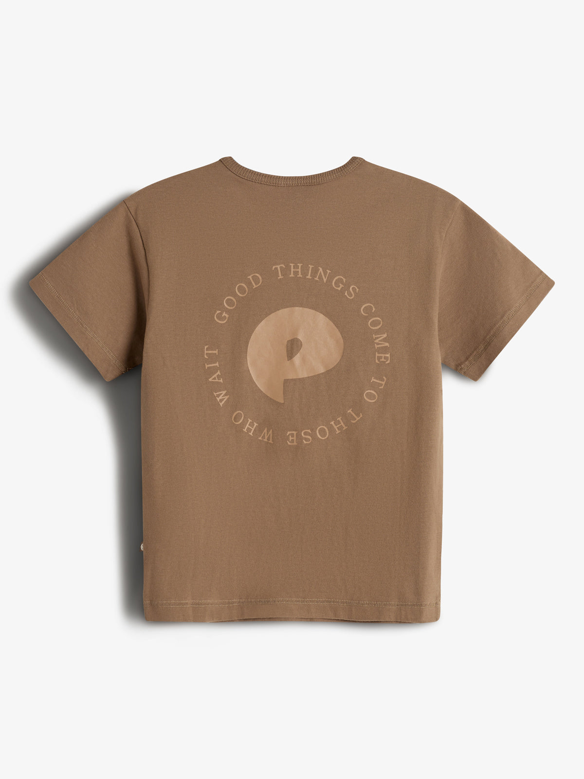 Kurzarm-T-Shirt mit Rückendruck - Kids - Walnut