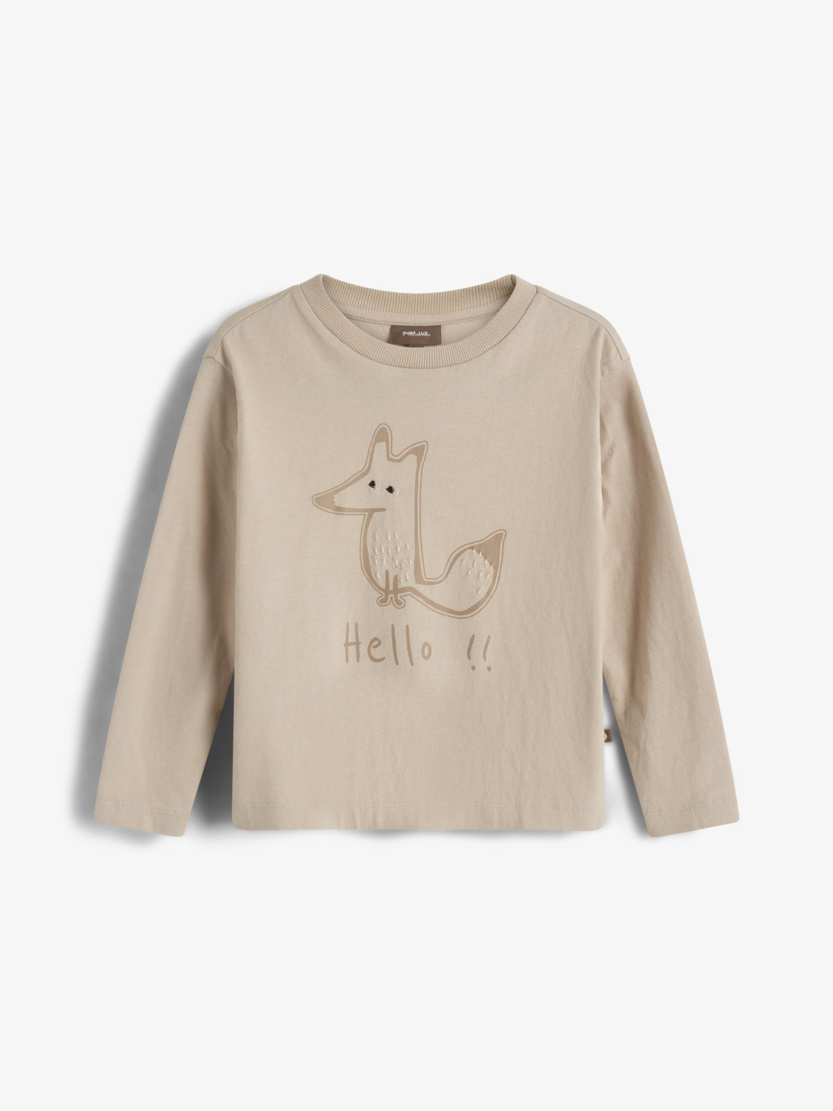 Foxie Langarm-T-Shirt - Kids - Beige