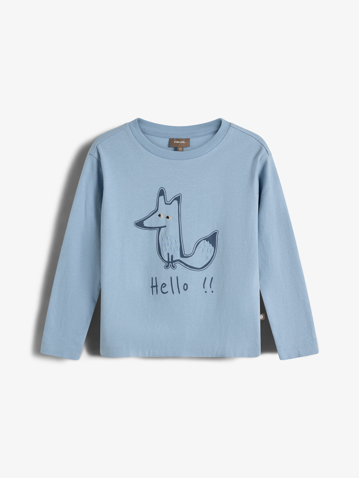 Foxie Langarm-T-Shirt - Kids - Blue