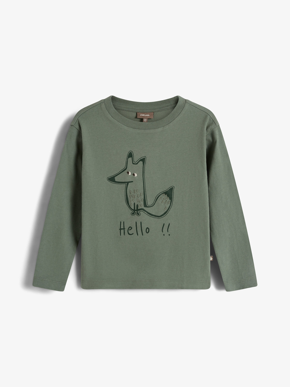 Foxie Langarm-T-Shirt - Kids - Green