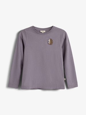 Hedgie Langarm-T-Shirt - Kids - Dusty Purple