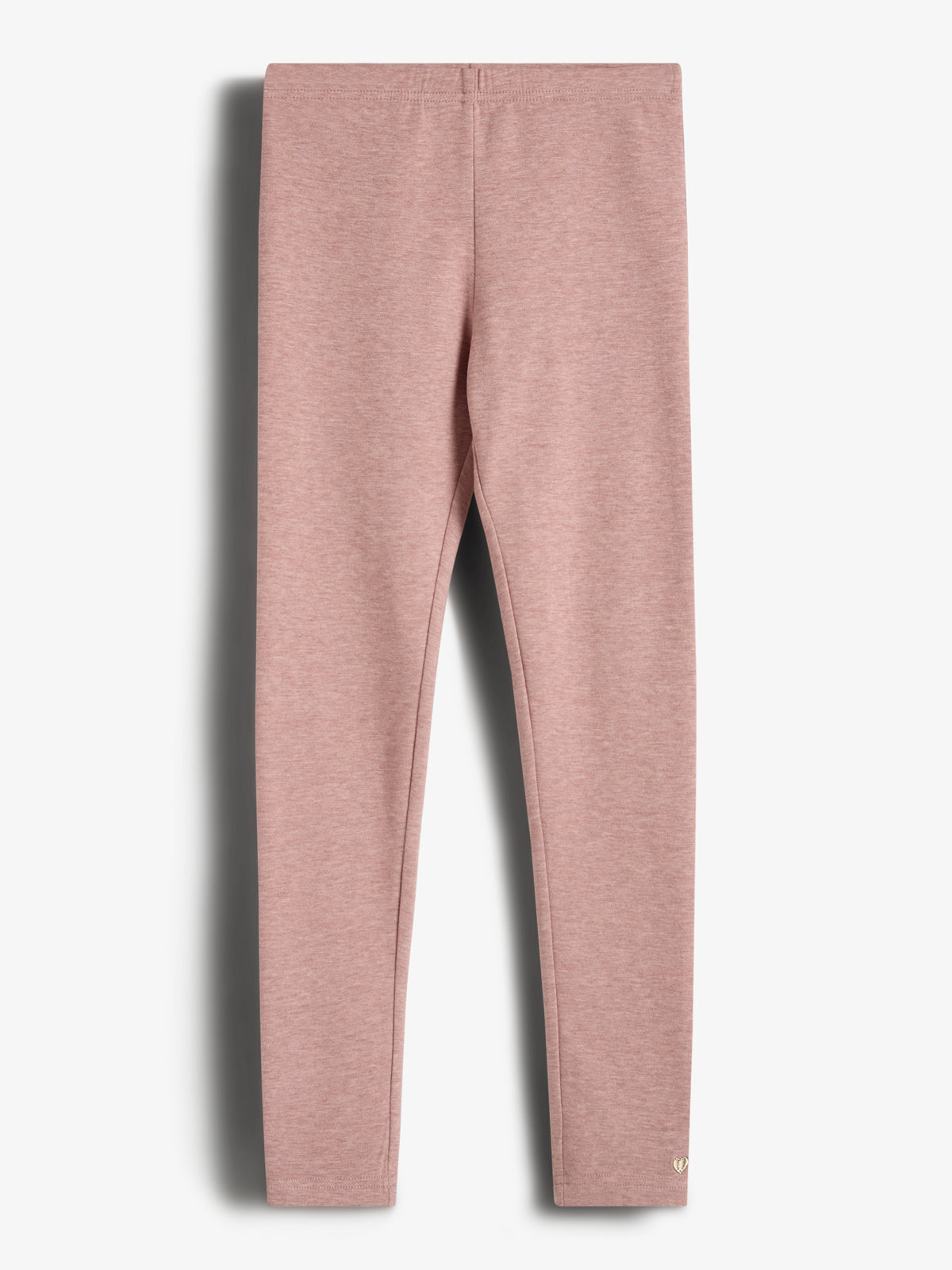 Plüsch-Jersey-Leggings - Kids - Dusty Rose Melange