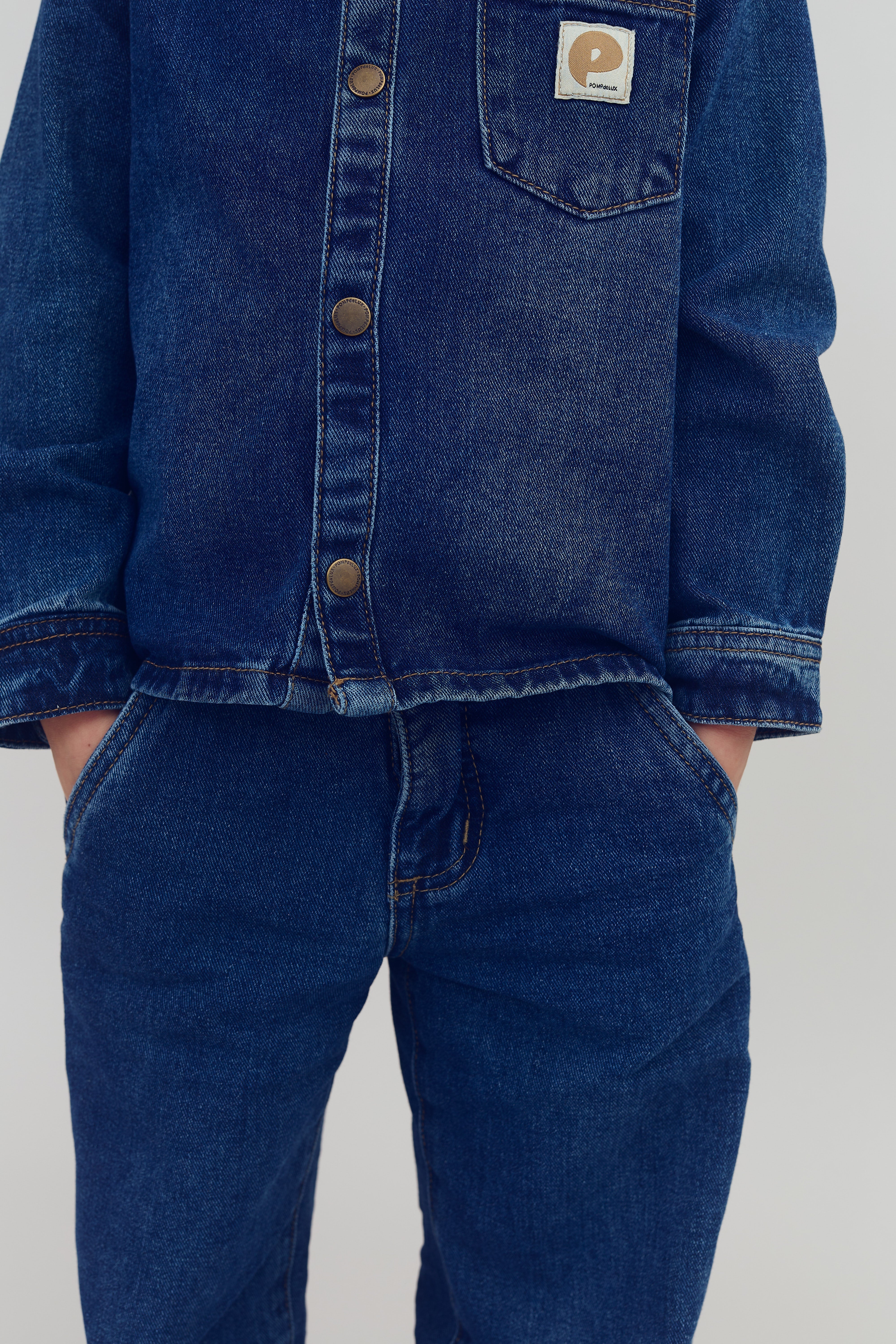 Jeans Entspannt - Kids - Dark Blue Denim