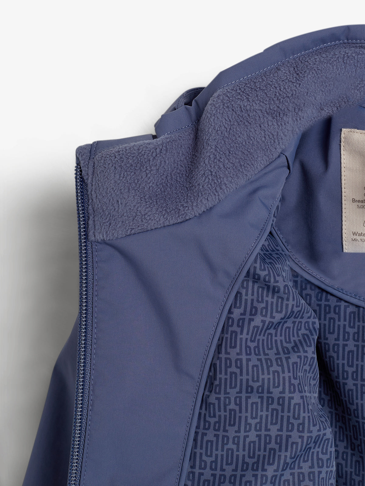 Regenjacke mit aufgesetzter Tasche - Kids - Vintage Blue