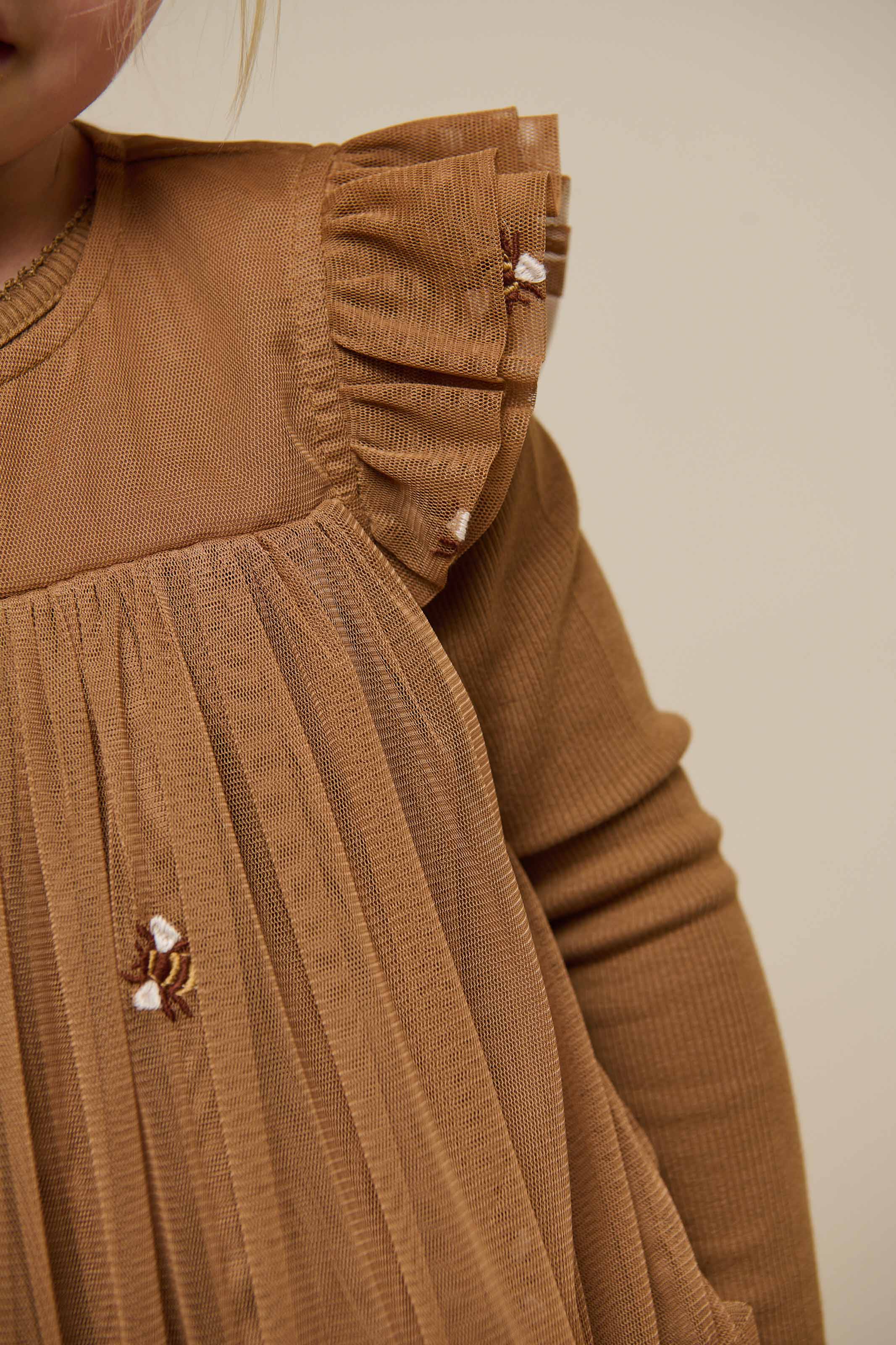 Langärmeliges T-Shirt aus Modalripp - Kids - Coconut | 101308 Lottie