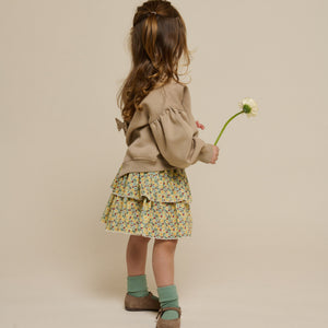 Sweatshirt mit Schleifendetail - Kids - Caffe Latte | 100816 Ruth