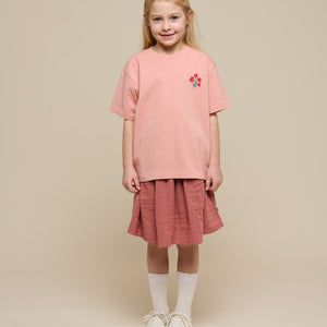 T-Shirt mit Blumenmuster - Tween - Powder Rose | 101293 Elsa