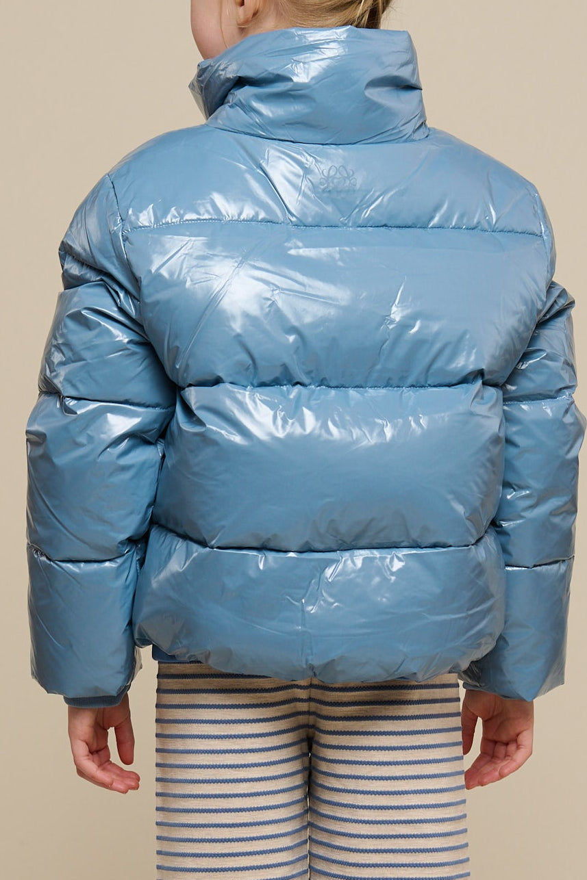 Glänzende Pufferjacke - Tween - Blue | 100533 Violet