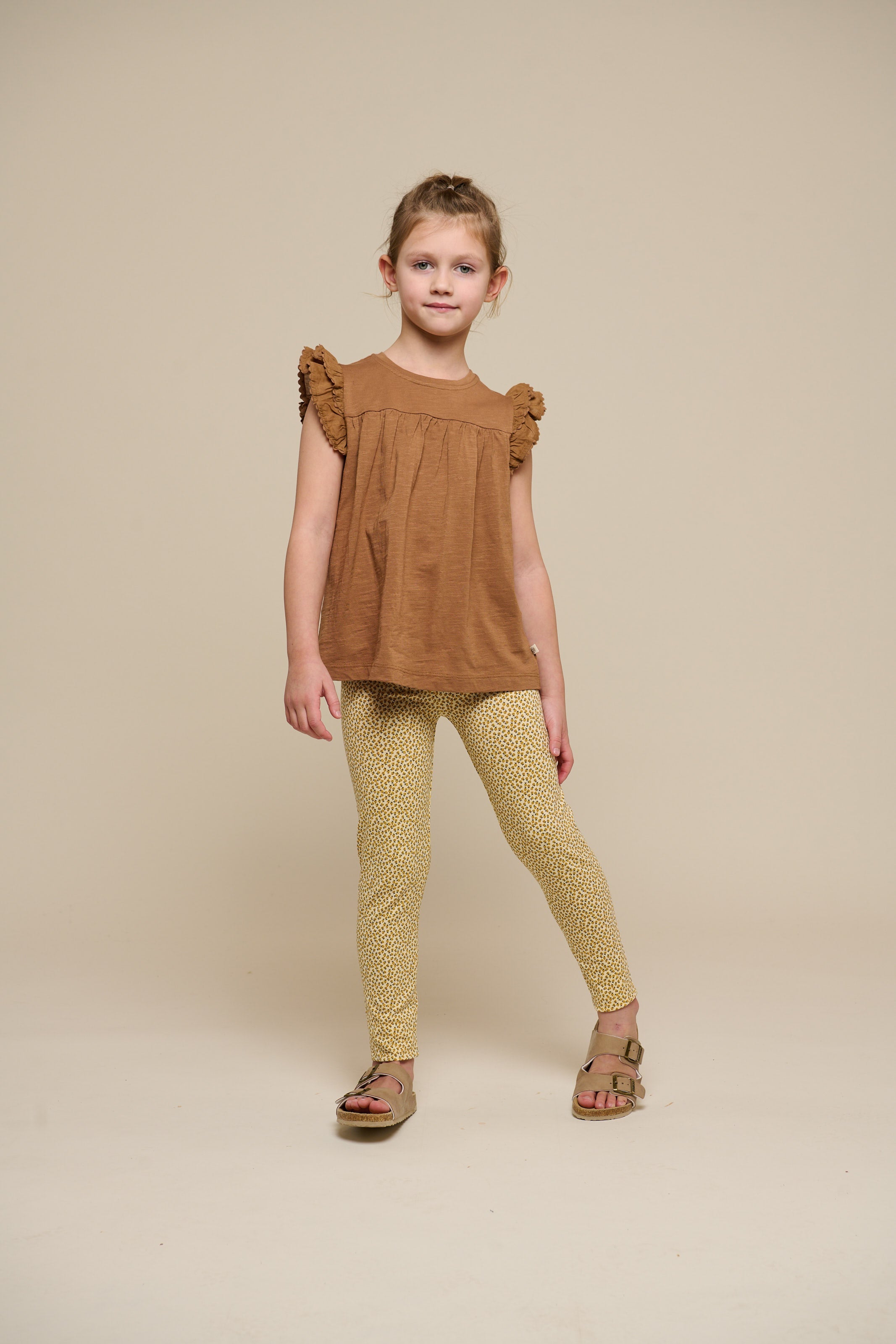 Jersey-Leggings - Tween - Yellow | 101228 Lea