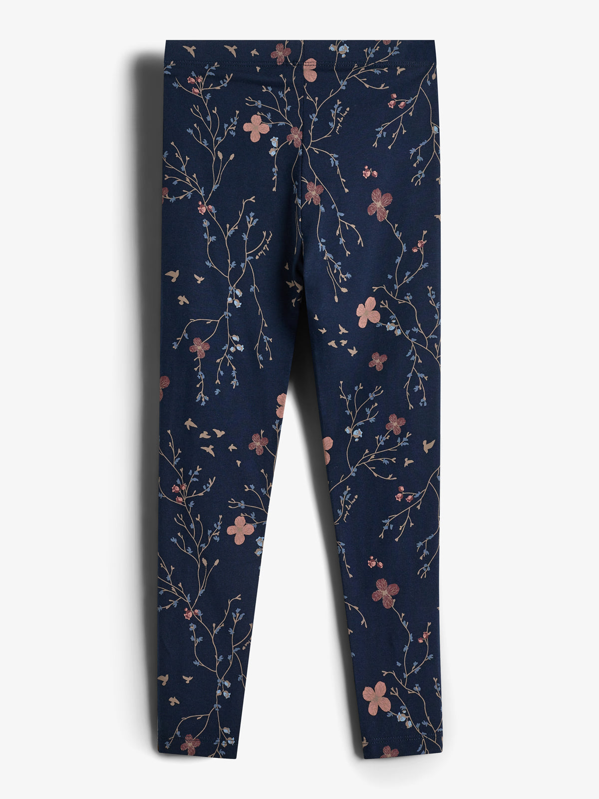 Jersey-Leggings mit Blumendruck - Tweens - Blue/Rose