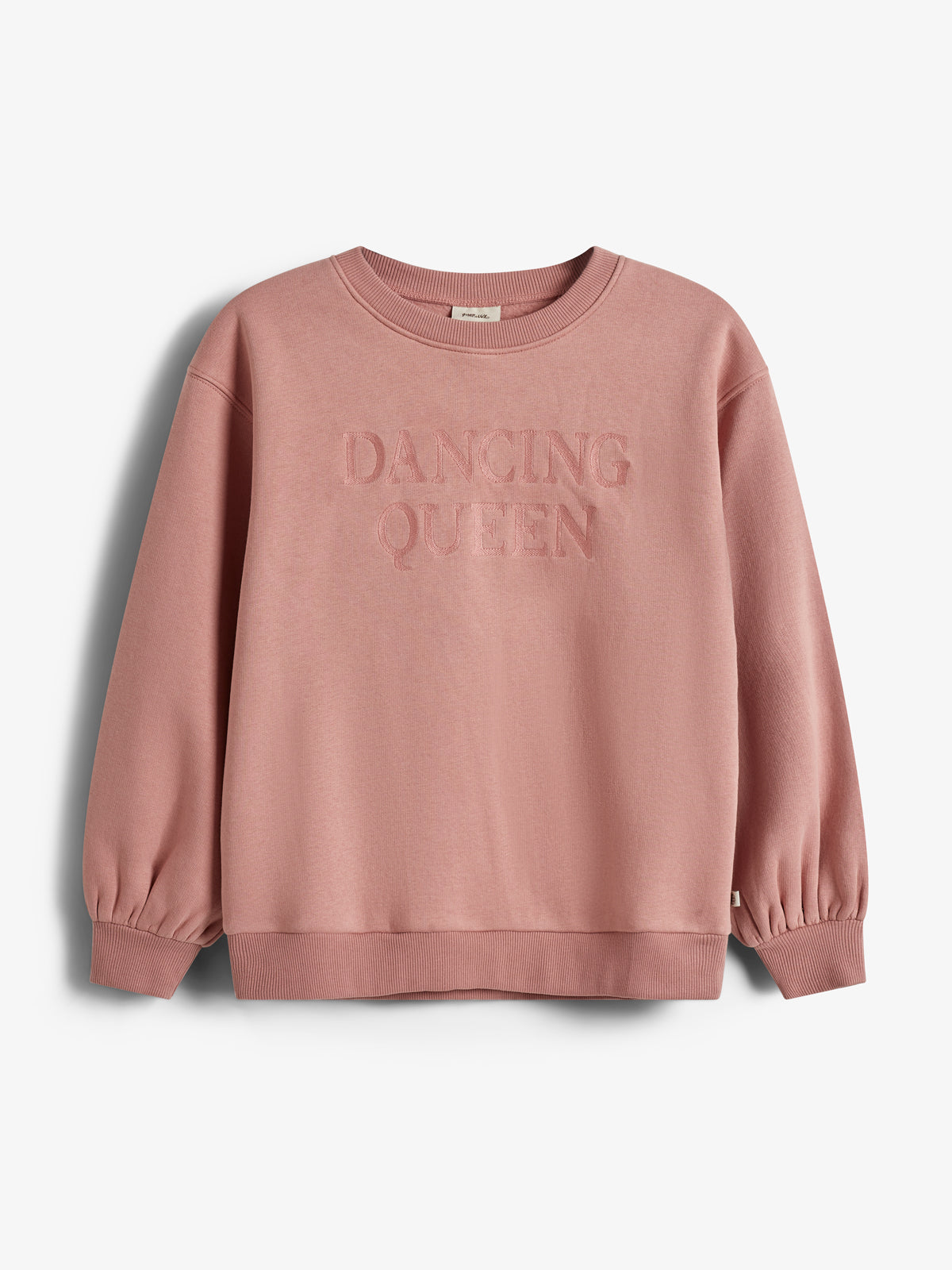 Sweatshirt in Übergröße mit Stickerei - Tweens - Dusty Rose